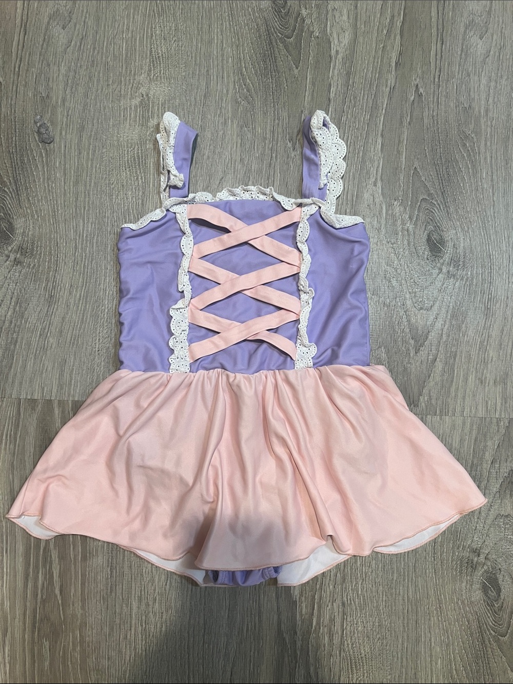 Only Little Once Rapunzel inspired swimsuit
